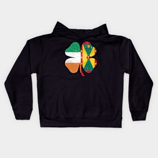 Grenadian Irish Shamrock Grenada Ireland St. Patrick's Day Kids Hoodie